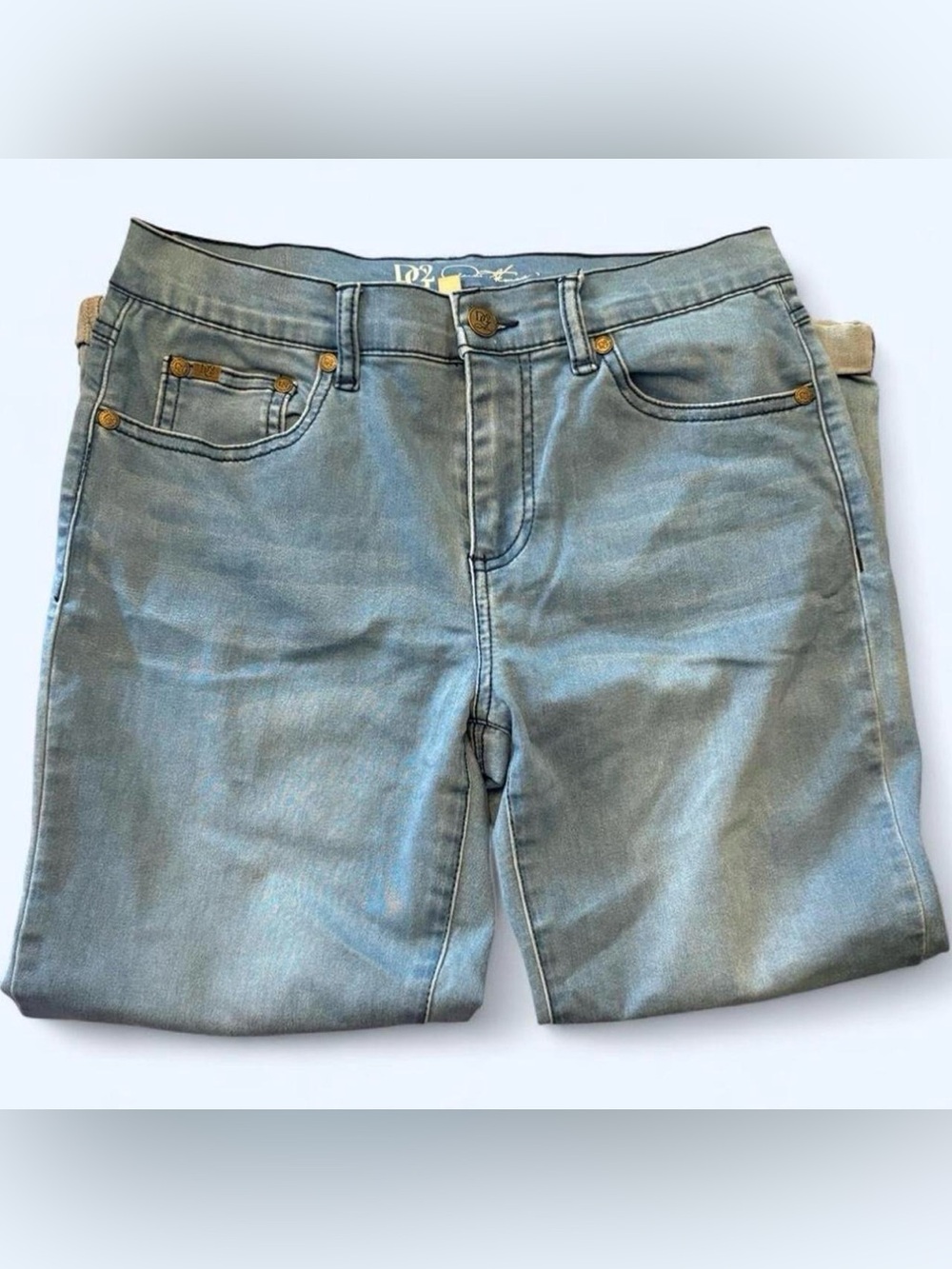 Denim Capri by Diane Gilman
